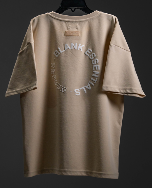 Circle Logo Tee (Beige)