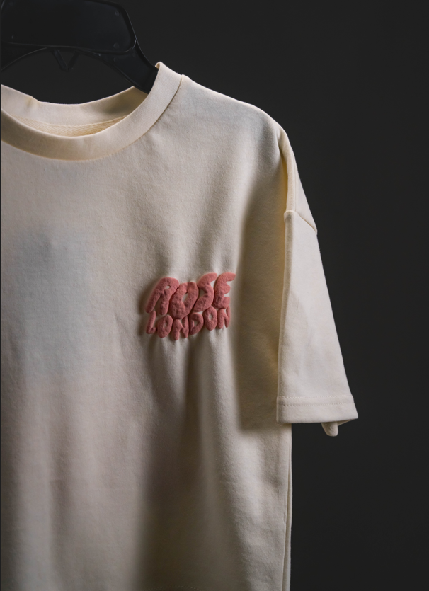 Pink Rose Logo Crop – Rose London Offwhite
