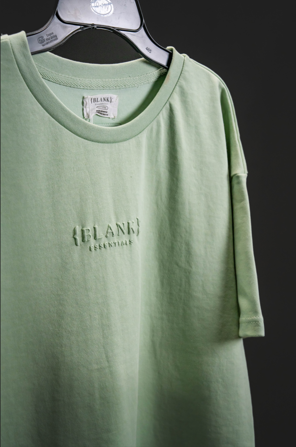 Small Bracket Logo Tee Sage