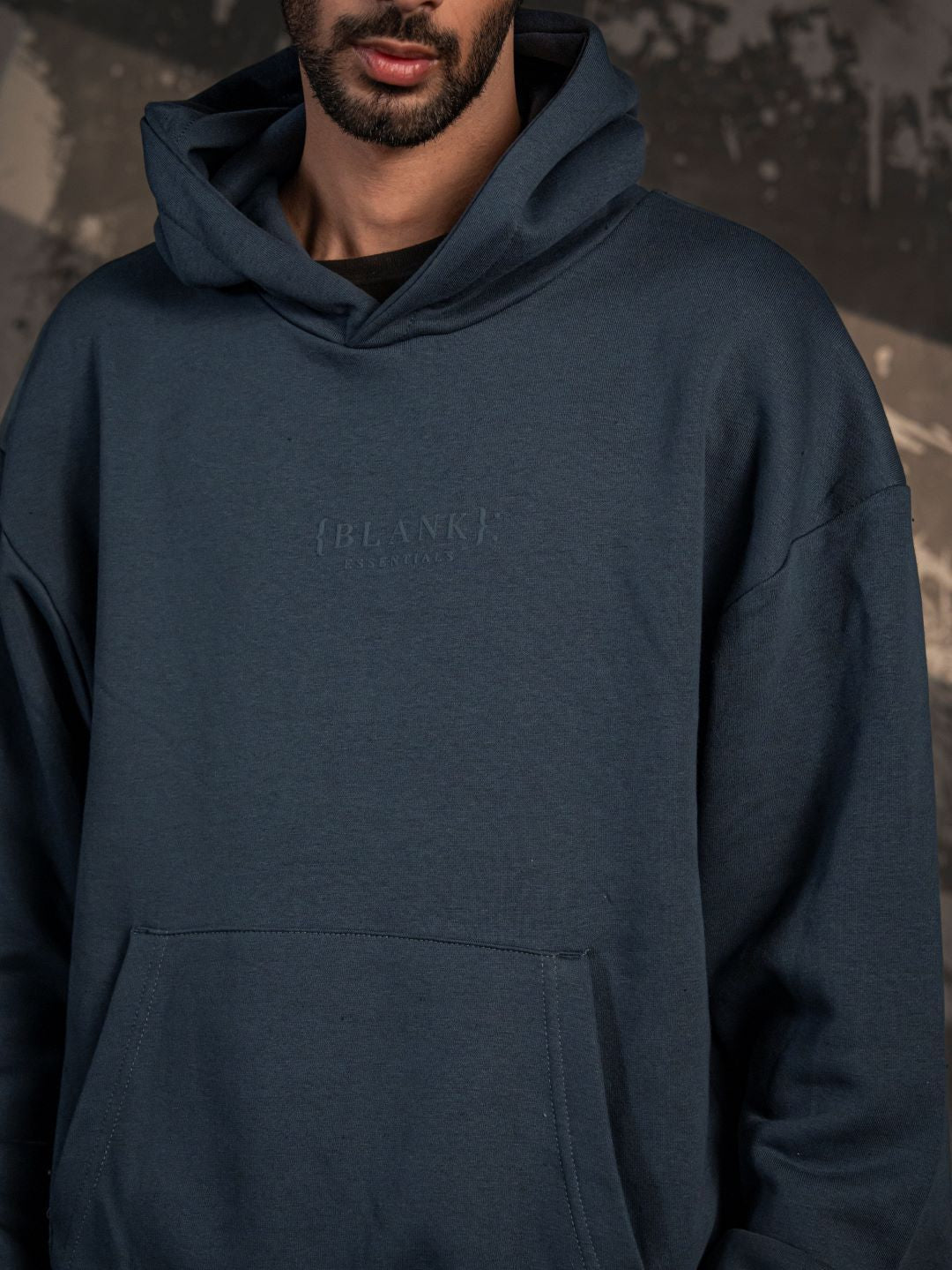 Xculture Blank Essential Hoodie – Midnight Blue