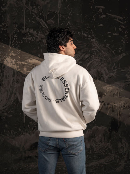 Xculture Blank Essential Hoodie – White