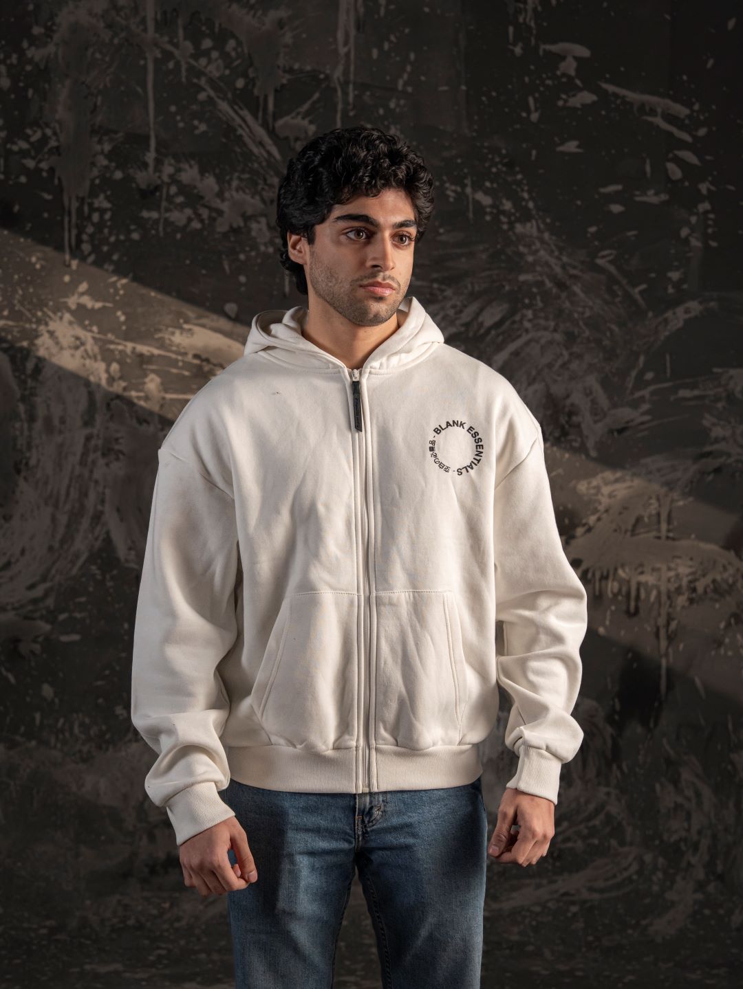 Xculture Blank Essential Hoodie – White