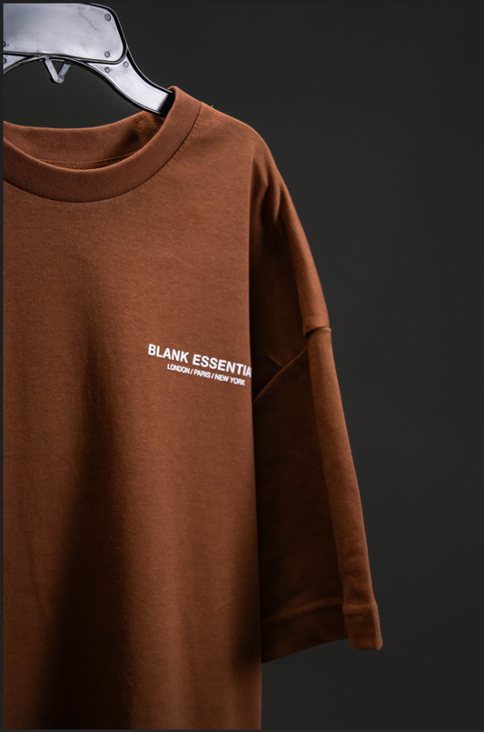 Limited Edition Logo Tee Brown