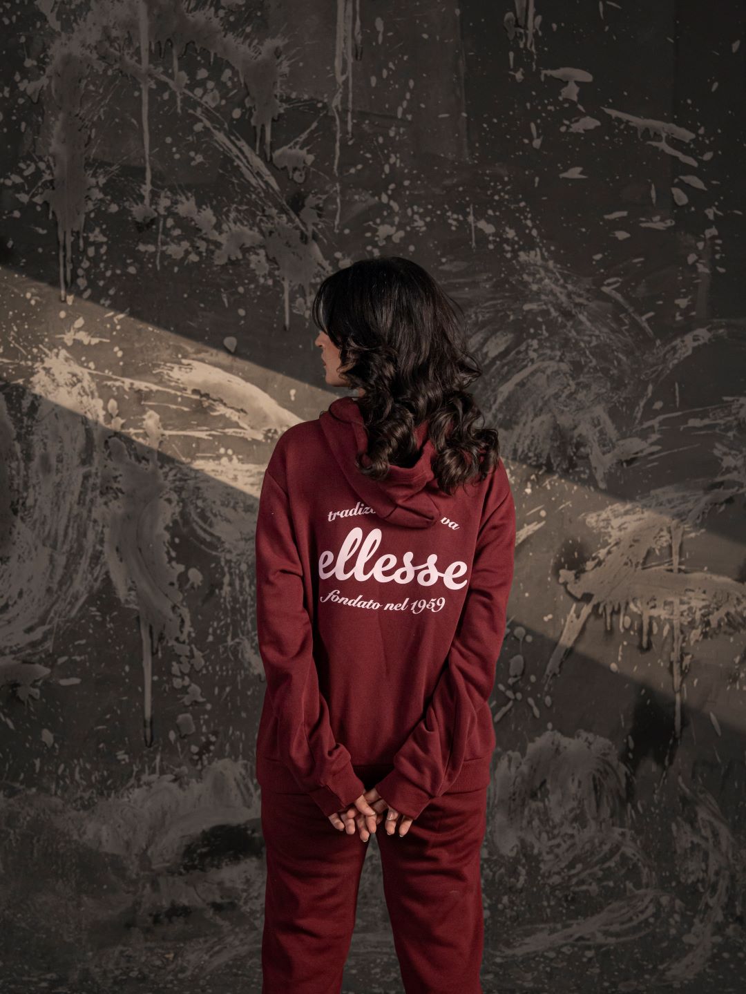 Ellesse Club Hoodie – Maroon (Women’s Edition)