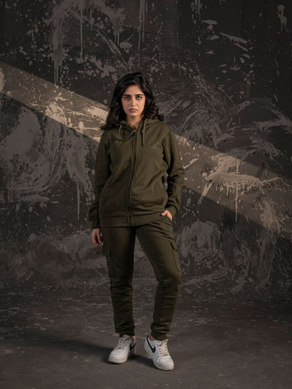 Ellesse Club Hoodie – Olive Green (Unisex Fit)