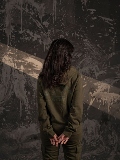 Ellesse Club Hoodie – Olive Green (Unisex Fit)