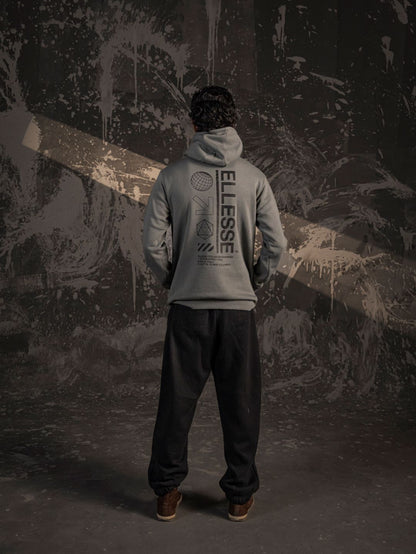 Ellesse Heritage Hoodie – Ash Grey (Unisex Fit)