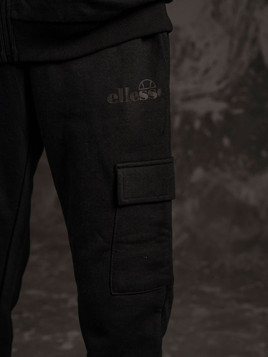 Ellesse Cargo Sweatpants – Black (Unisex)