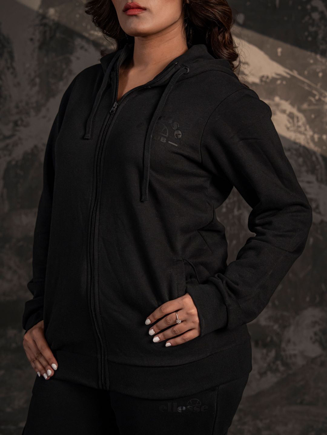 Ellesse Club Hoodie – Black