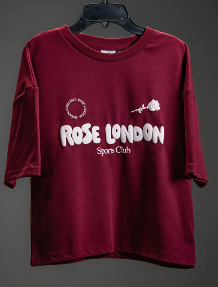 Jersey Logo Crop – Maroon