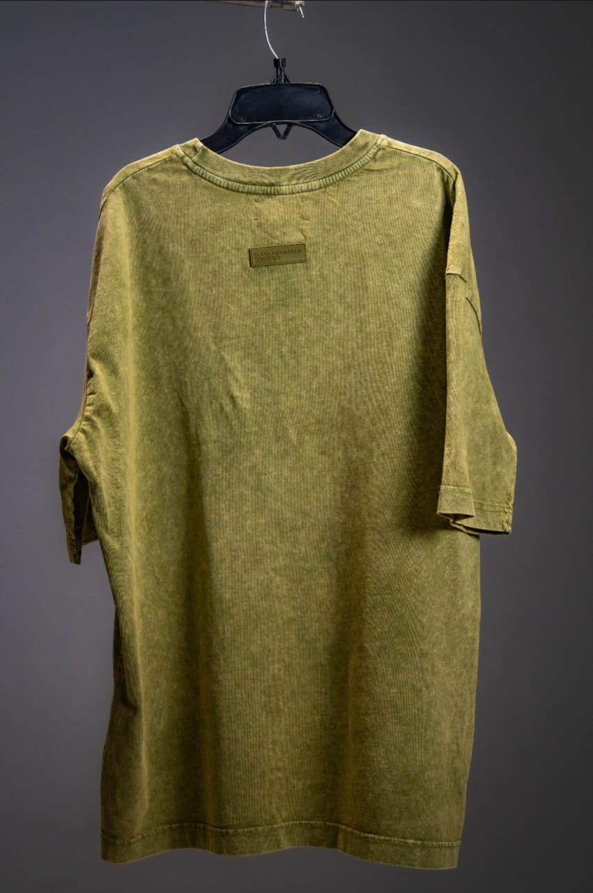 Acid Wash T Green