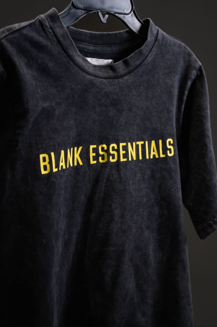 Acid Wash Straight Logo Tee
