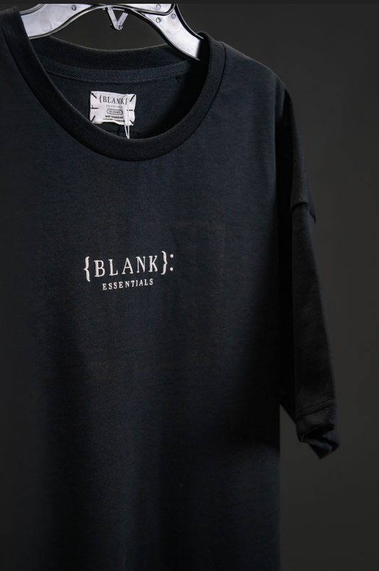 Small Bracket Logo Tee Black