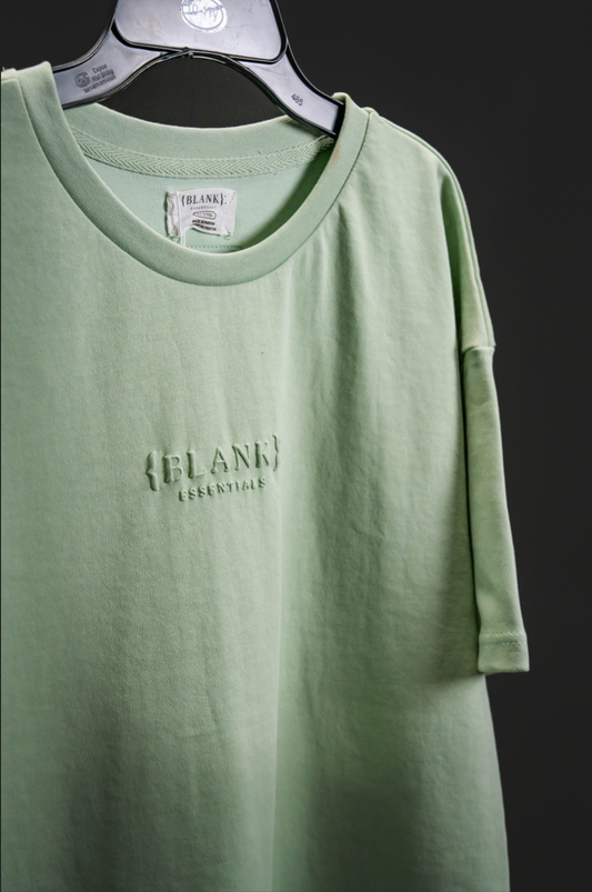 Small Bracket Logo Tee Sage
