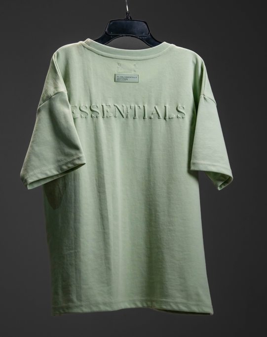 Small Bracket Logo Tee Sage